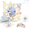 Evoceler Baby Teething Toys Ball 6-in-1 Silicone