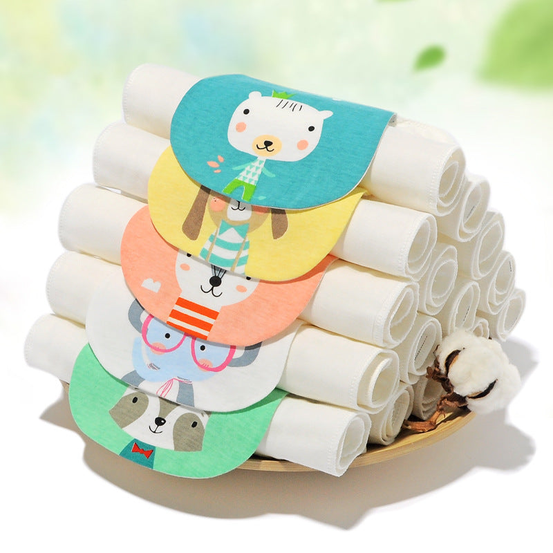 4-Layer Cotton Gauze Sweat-Absorbing Towel | Breathable Toddler Back Pad