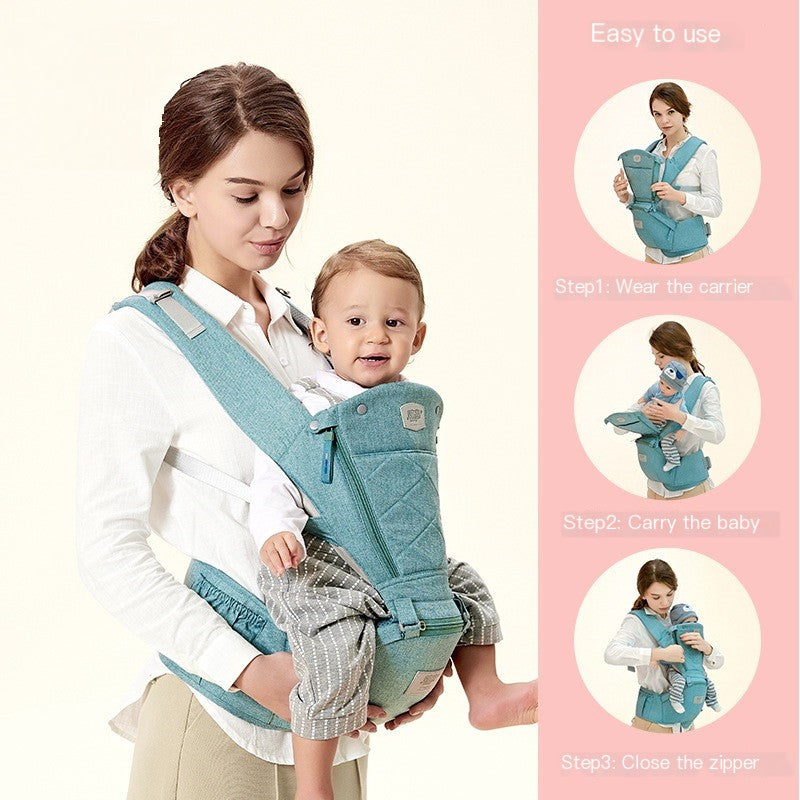 3-Step Ergonomic Baby Hip Seat Carrier | Lightweight & Breathable