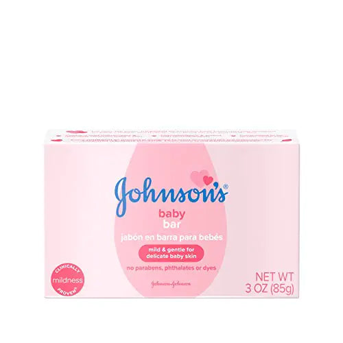 Johnson’s Baby Soap Bar | Extra Moisturizing & Hypoallergenic Formula