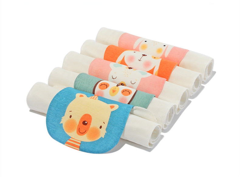 4-Layer Cotton Gauze Sweat-Absorbing Towel | Breathable Toddler Back Pad